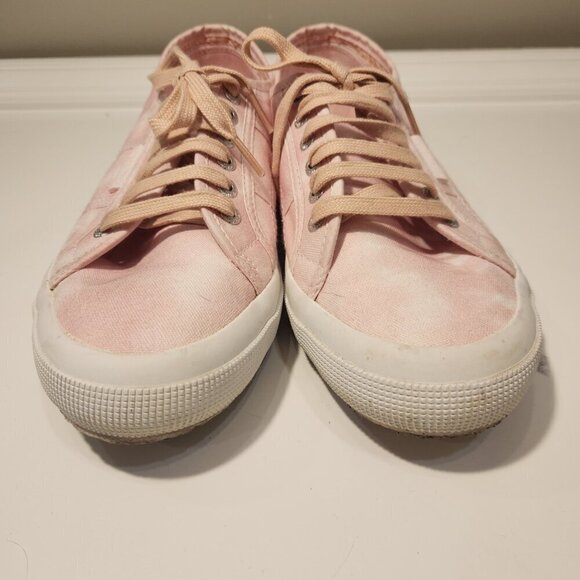 Superga Shoes Light Pink Cloud Tie Dye - Size 8 1/2 - Picture 4 of 7